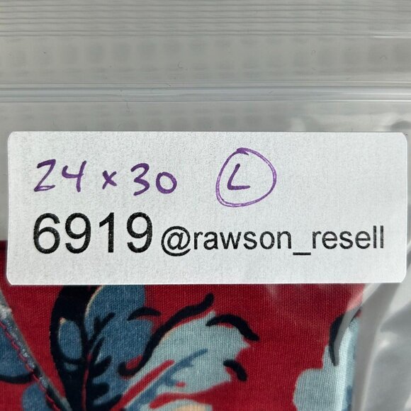 Polo Ralph Lauren Denim & Supply Men Large Floral Hawaiian Button Down Shirt Red - Picture 6 of 6